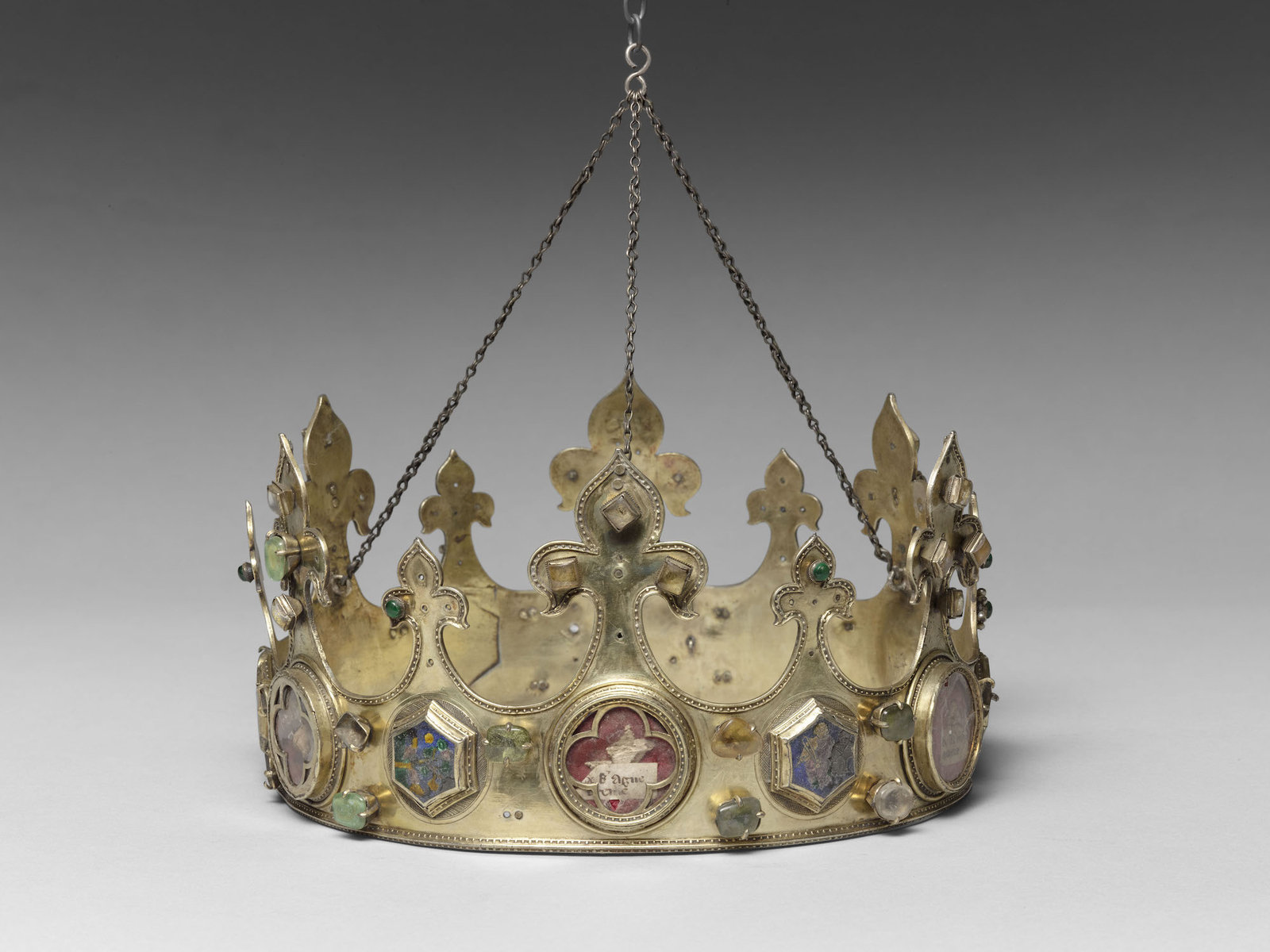 Trésor d'Amiens. Couronne du Paraclet