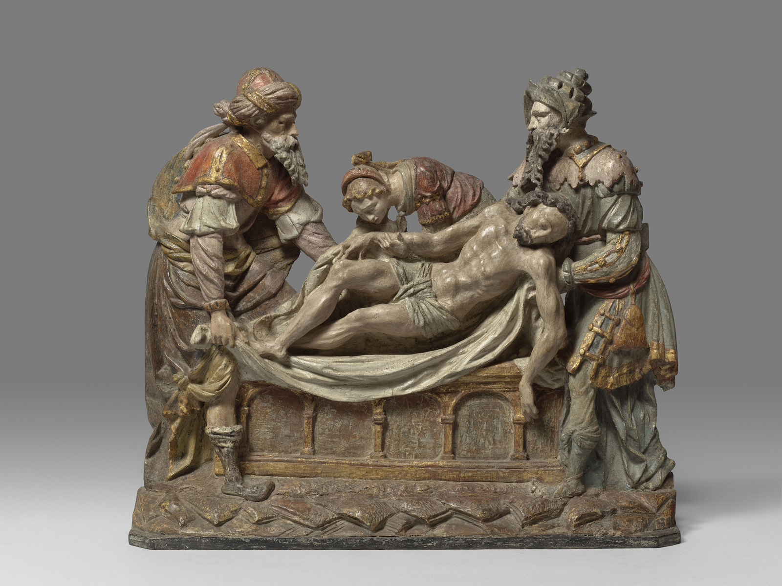 Trésor d'Amiens. Mise au tombeau du Christ