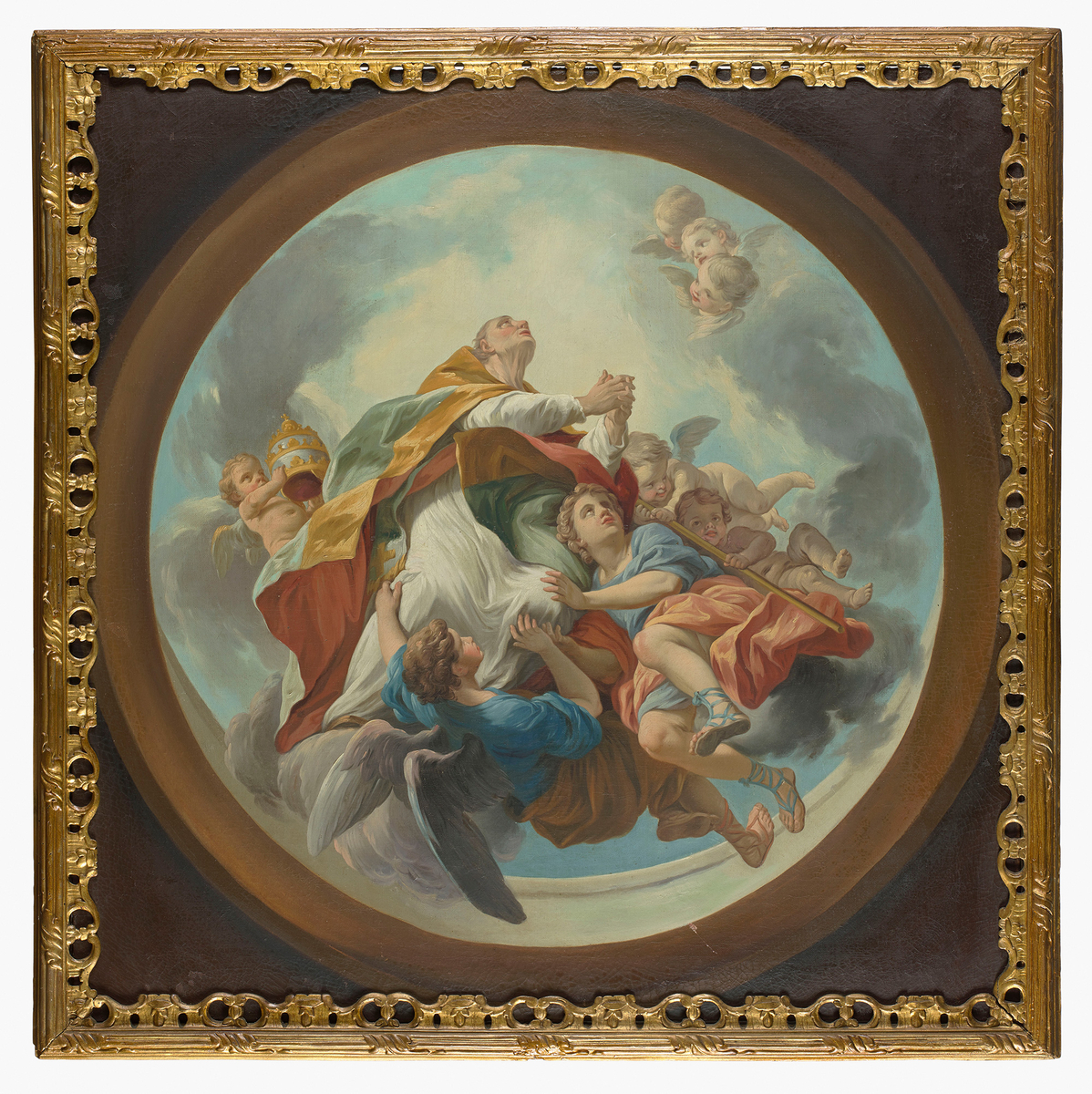Trésor d'Amiens. Apothéose de saint Grégoire