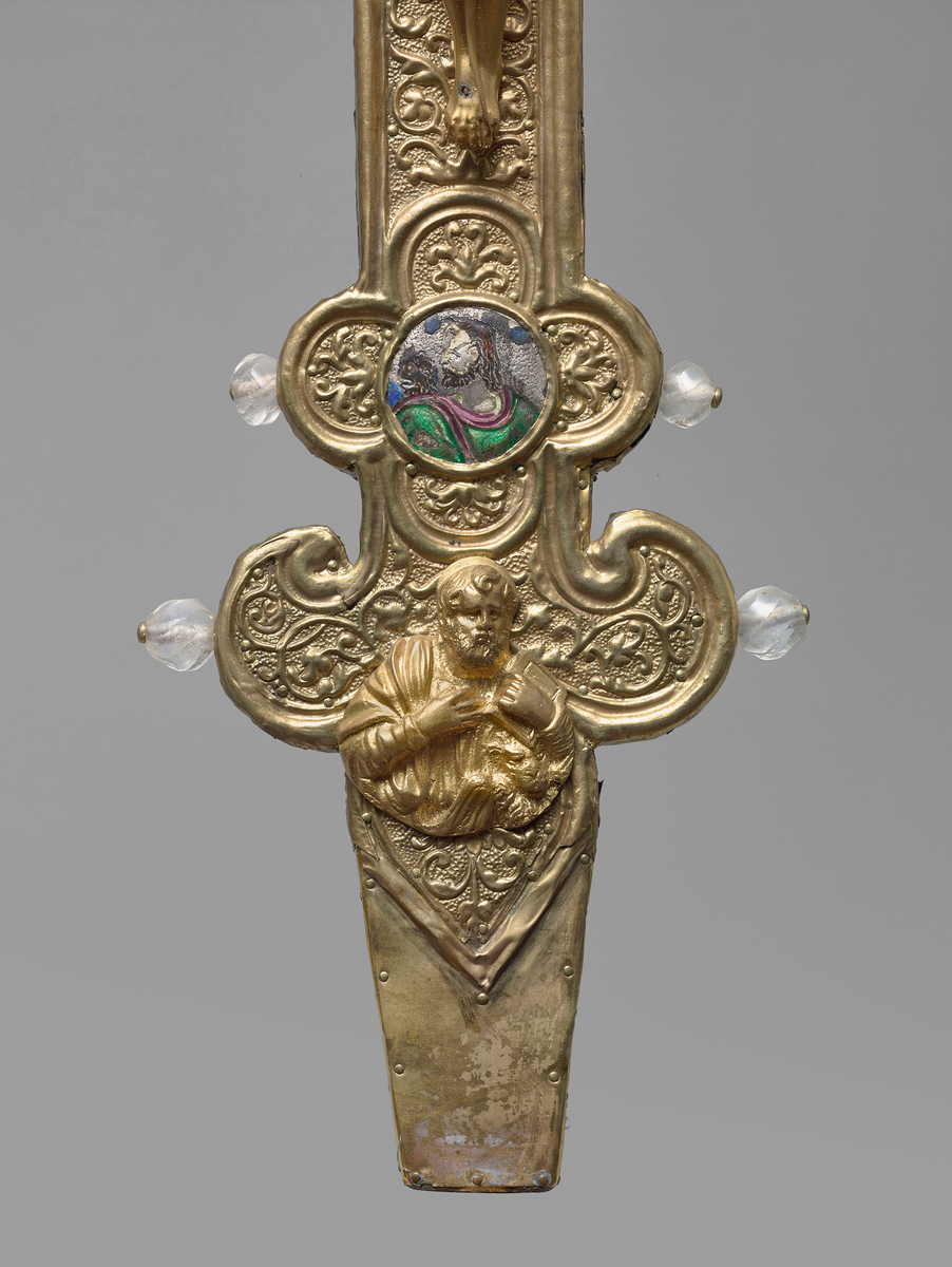 Trésor d'Amiens. Croix processionnelle de Tilloloy