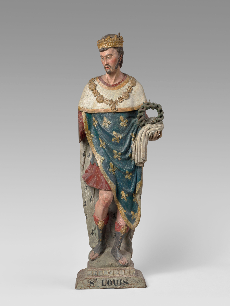 Trésor d'Amiens. Statue de Saint Louis