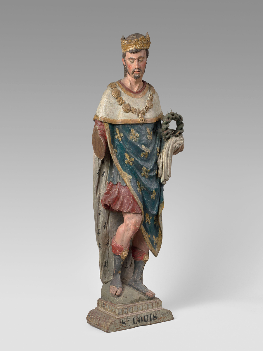 Trésor d'Amiens. Statue de Saint Louis